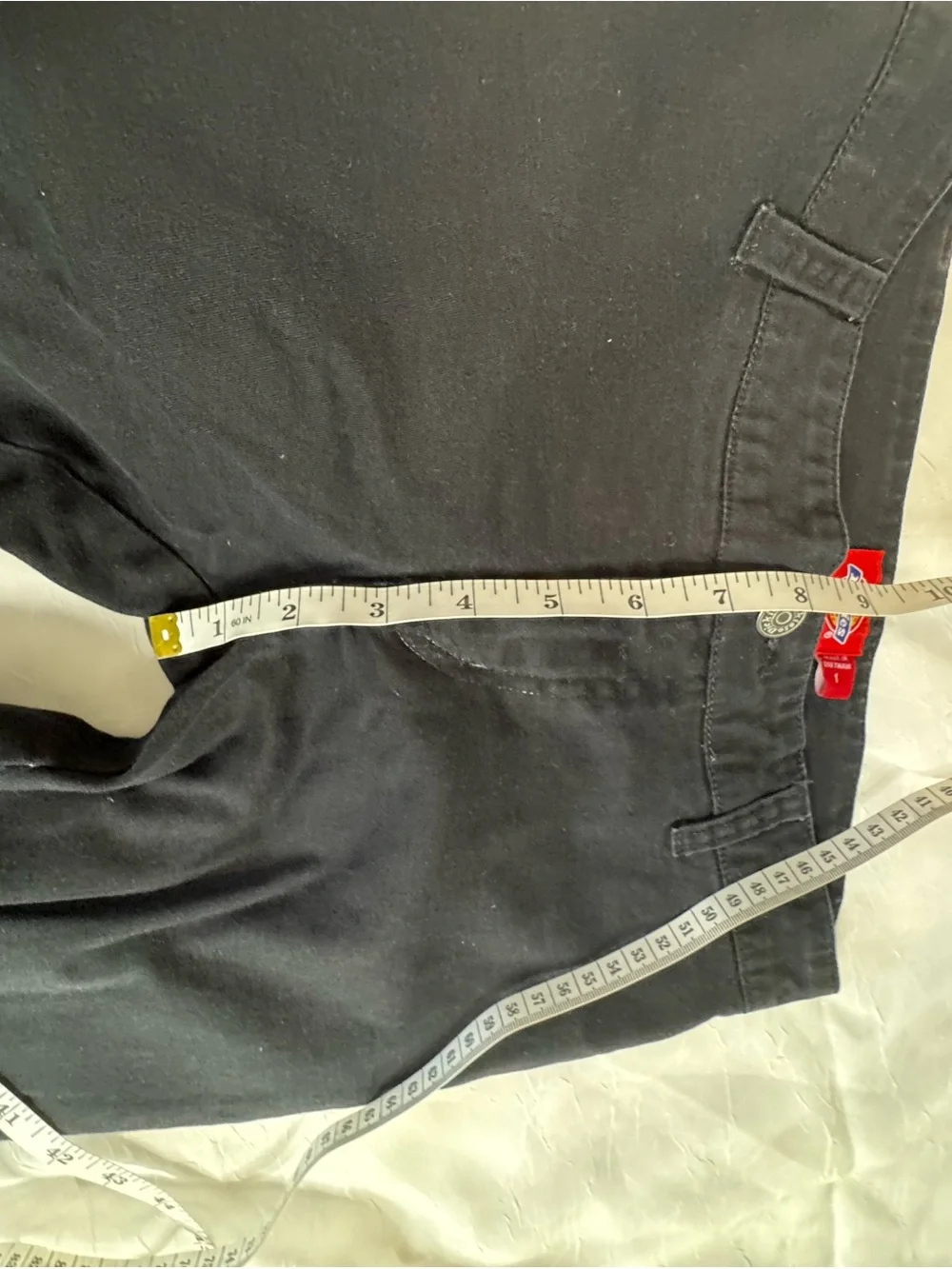 Dickies Black Junior Jeans Size 1  Red Logo Patch
